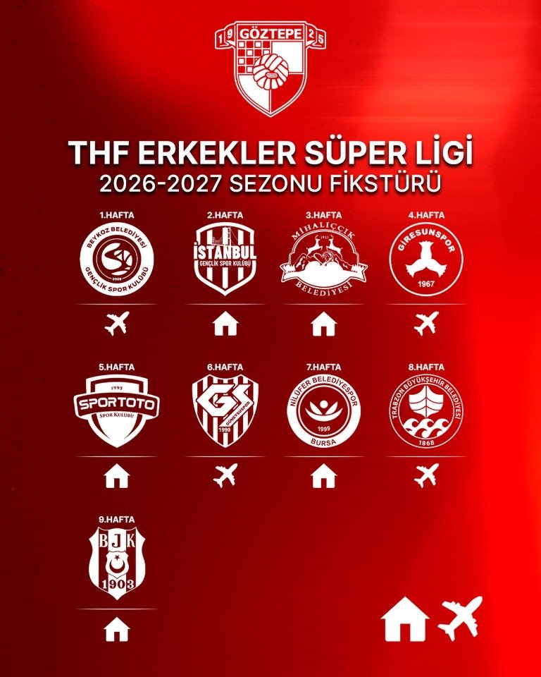 Göztepe 2026-2027 sezonu fikstürü
